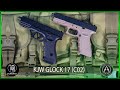 Страйкбольный пистолет (KJW) GLOCK 17 TBC CO2 GBB металл KP-17 (GC-0505-TBC)