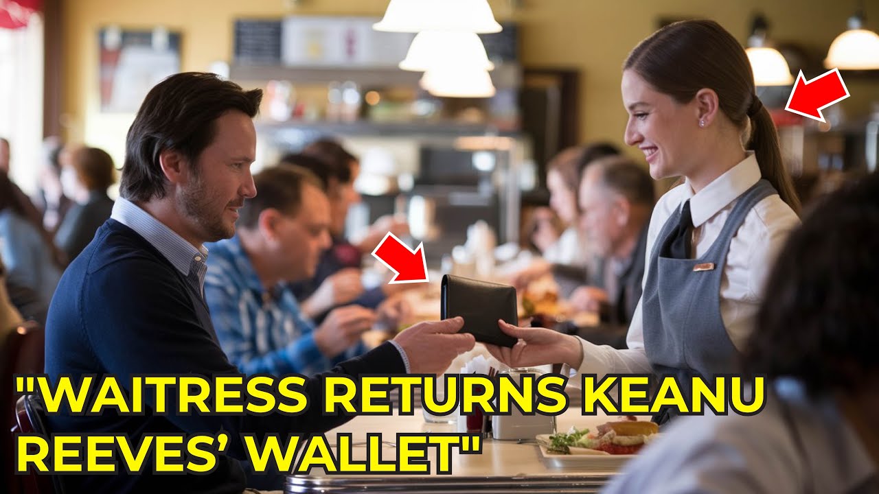 Waitress Returns Keanu Reeves’ Wallet—What He Did for Her Next Will Leave You Speechless!