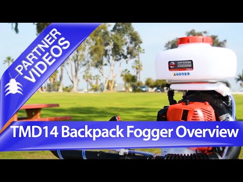  TMD14 Power Backpack Fogger Overview Video 
