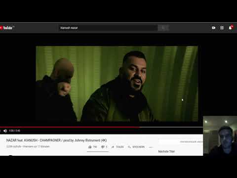NAZAR feat. KIANUSH - CHAMPAGNER | LIVE REAKTION Sinan.official