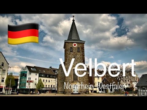 Velbert (Germany, NRW) In 4k