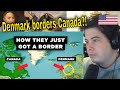 American Reacts How Canada Got a Land-Border With Denmark