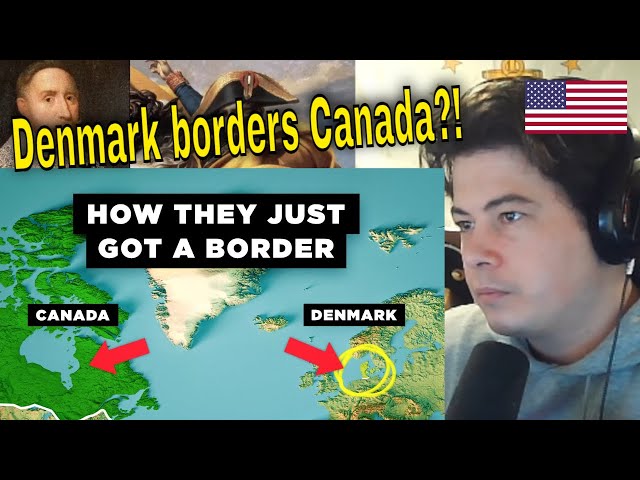 American Reacts How Canada Got a Land-Border With Denmark