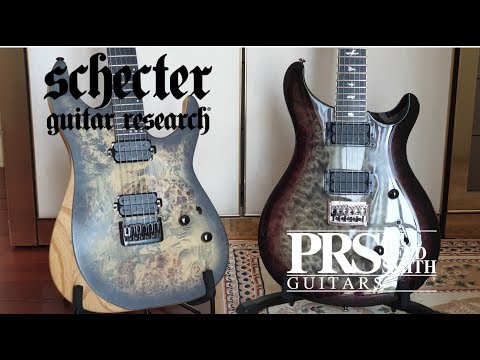 Schecter Reaper-6 vs PRS SE Mark Holcomb
