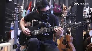 Video thumbnail for Ibanez Iron Label RGIXL7 7-String Solid Body Electric Guitar by Nafiri Music Jakarta