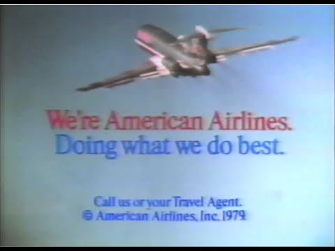 1979 American Airlines Commercial With A 727
