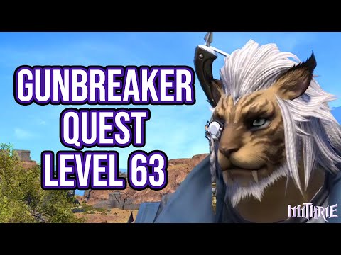 FFXIV 5.2 1449 Gunbreaker Quest Level 63