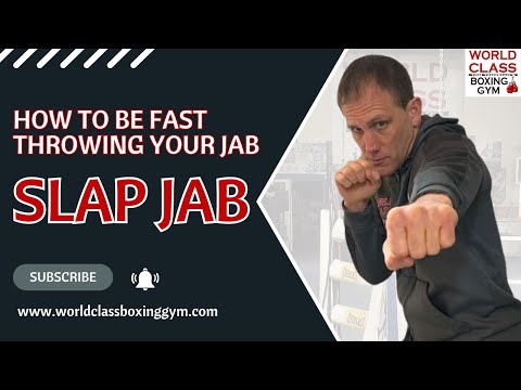 How To Throw the Jab Fast and Efficiently to Create Openings