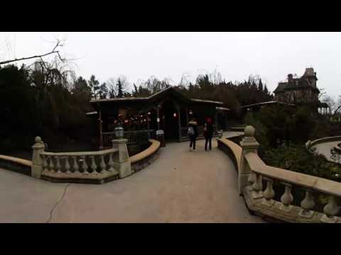 360 VR Ride | Disneyland Paris | Phantom Manor | Ride on Attraction | In/Outdoors | No comments tour