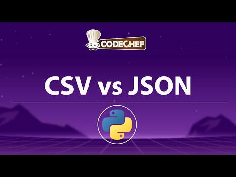 CSV vs JSON in Python | Read & Parse Data Like a Pro