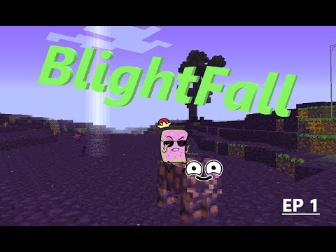 Modded Minecraft: BlightFall Playthrough (Episode 1)