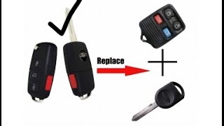How to program chip key & 2 FOB remotes for Ford