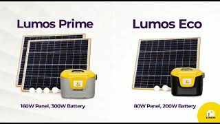 What Lumos System can power.