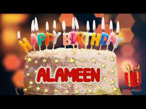 ALAMEEN Happy Birthday Song | Happy Birthday Wishes | Happy Birthday To You | Happy Birthday ALAMEEN