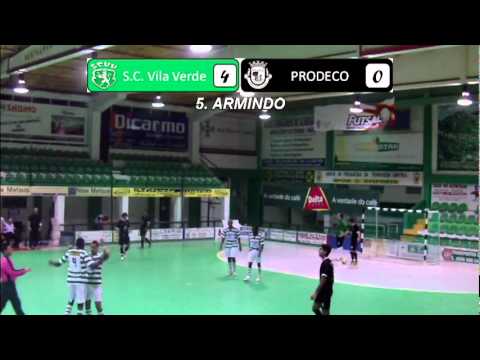 Vila Verde 7-2 PRODECO (17ª jornada da 3ª Nacional - Série C) - 2011/2012