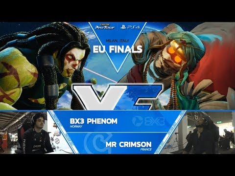 SFV: BX3 Phenom vs Mr Crimson - MGW 2017 Top 8 - CPT 2017