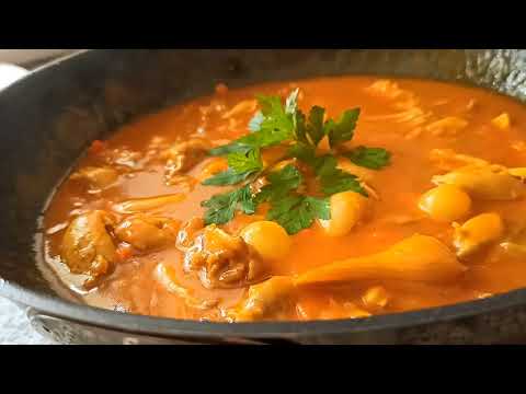 Ricetta  del Pollo al curry e riso 🧑‍🍳  facilissima.