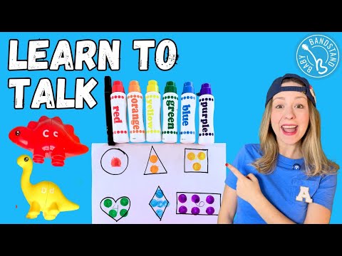 Best Learning Colors, First Words, Numbers and Shapes for Toddlers  - Learn with Ms  Alyssa