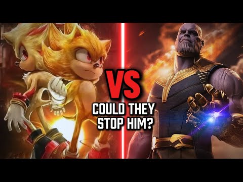 Could Sonic & Shadow ACTUALLY Stop Thanos? | MCU vs Sonic The Hedgehog