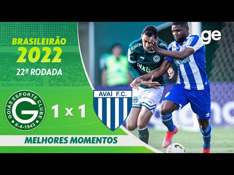 Gols e lances de Goiás x Avaí