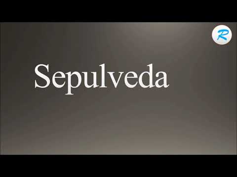 How to pronounce Sepulveda