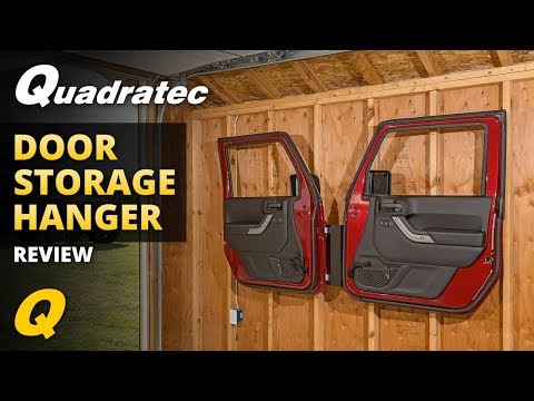 Quadratec Door Storage Hanger Review for Jeep Wrangler JL, JK, TJ, YJ & CJ