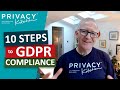 10 Steps To GDPR Compliance