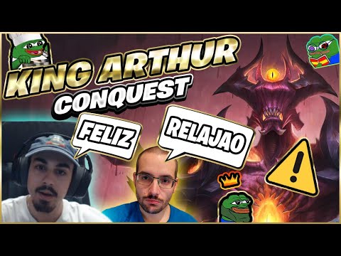 KING ARTHUR, DESBLOQUEANDO RECUERDOS | Julio | Smite Ranked Conquest DuoQ Warchi 🤭