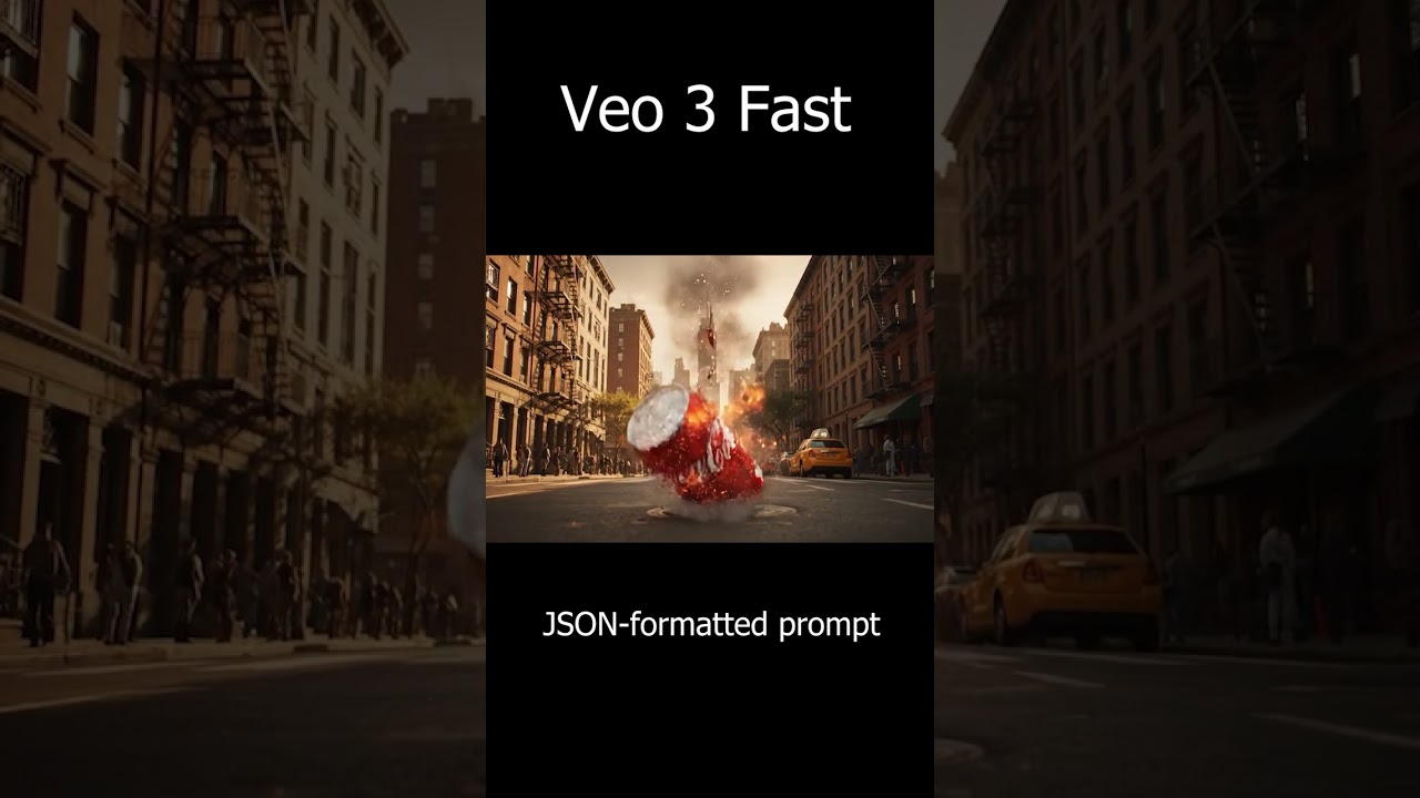 JSON-formatted prompt #Veo3 fast #aiart #aivideo #ai