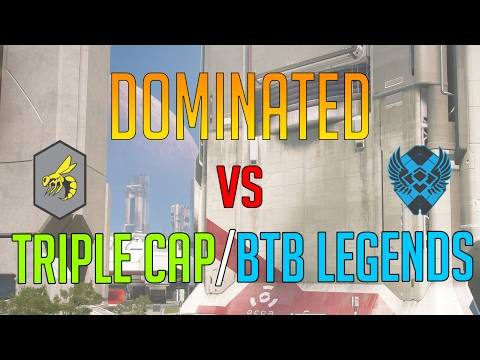 Halo 5 Warzone Warlords - Dominated vs Triple Cap/BTB Legends w/ Commentary