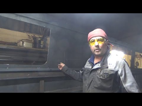 Ebay Narrowboat Build . How To Cut Window openings Pt 1