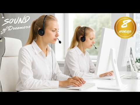 Ambiente de Call Center para Estudo e Trabalho – Som Realista de Call Center – 8H para Hiperfoco.