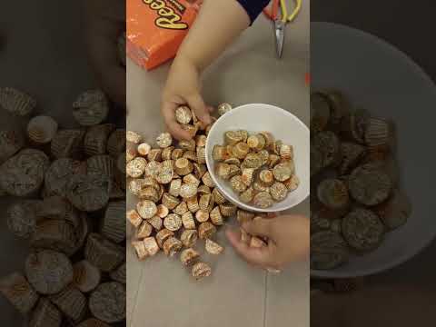Reese's⁴ #shorts #asmr #trending #viral #arlene #reese's #partypack #peanutchoco #favorites #sweets