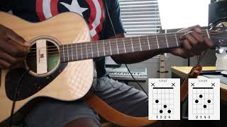 How to Play Be My Summer by Snoh Aalegra on Guitar