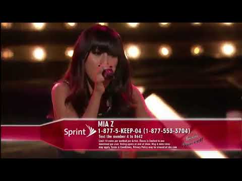 The Voice USA 2015: Mia Z "Miss You" (Top 12)