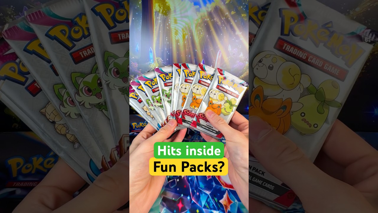 Are there HITS in Pokémon Card Fun Packs? 🧐 Testing out the theory. #pokemon