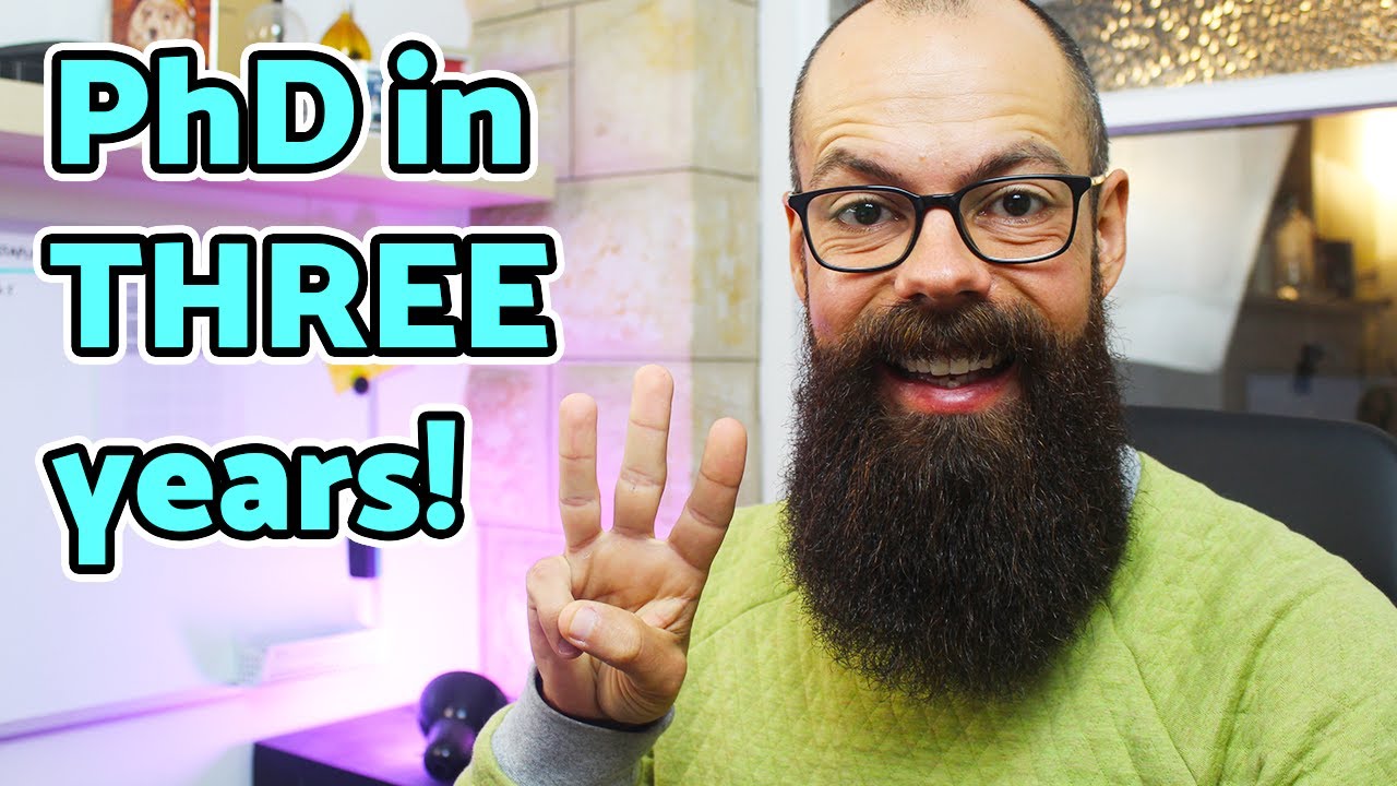 How to complete your PhD in 3 years | the ULTIMATE ROADMAP!