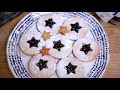 BISCUITI LINZER CU DULCEATA DE COACAZA NEAGRA