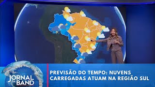 Previsão do tempo: nuvens carregadas atuam na Região Sul