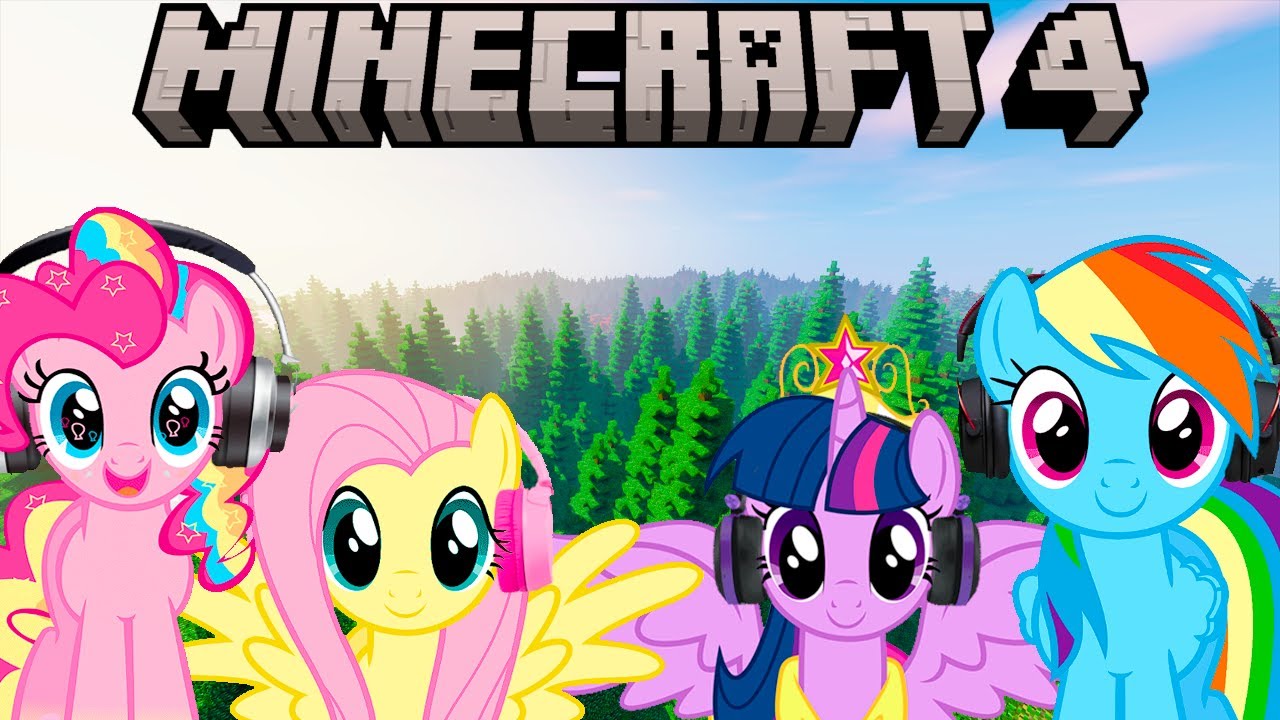 My Little Pony Plays Minecraft 4