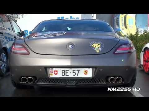 Brabus Mercedes SLS AMG Engine Start Up