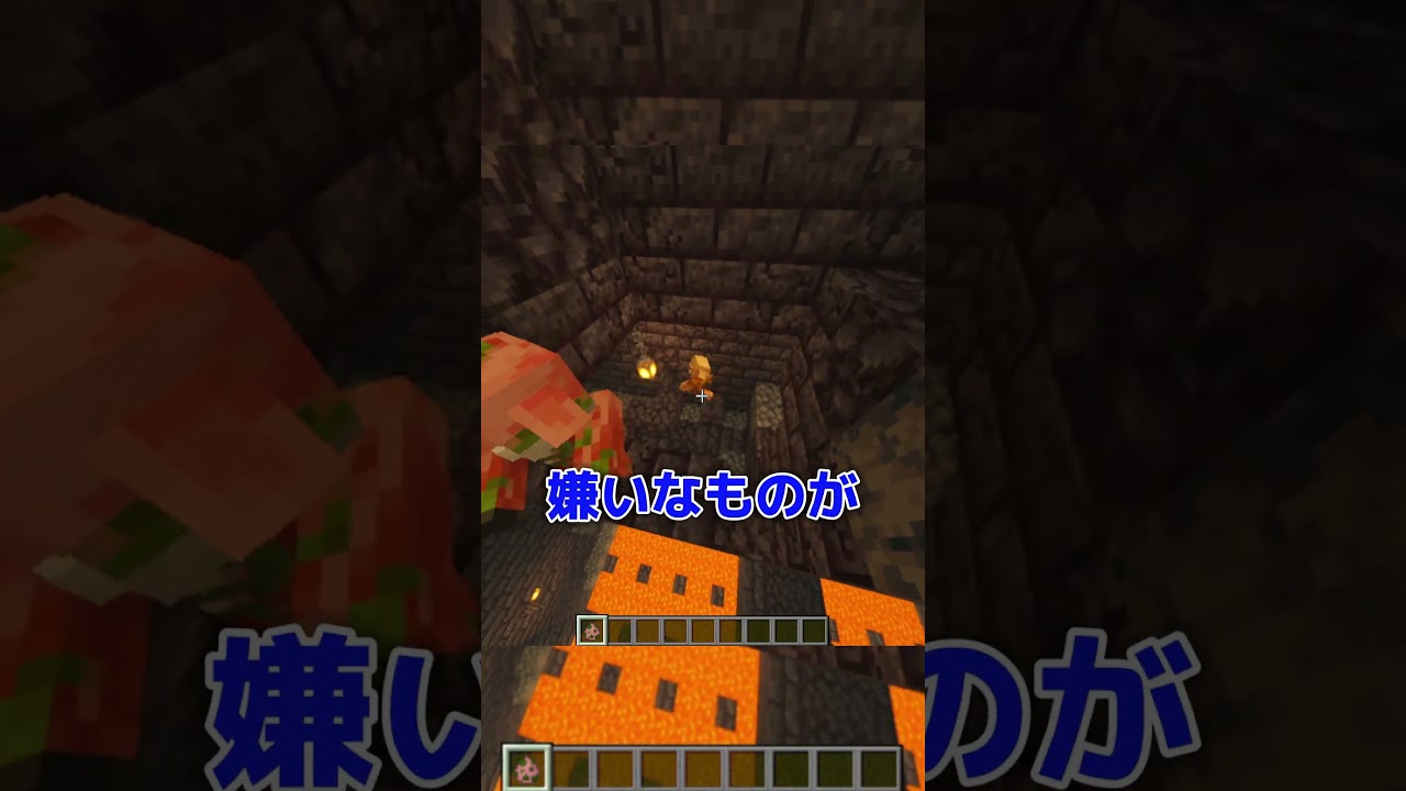 【マイクラ】ピグリンが嫌いなアイテム！#shorts #マイクラ #豆知識