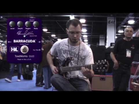 RARE Barracuda Analog Stero Flanger Howard Leese custom design. Plus BONUS Vintage Phaser image 3