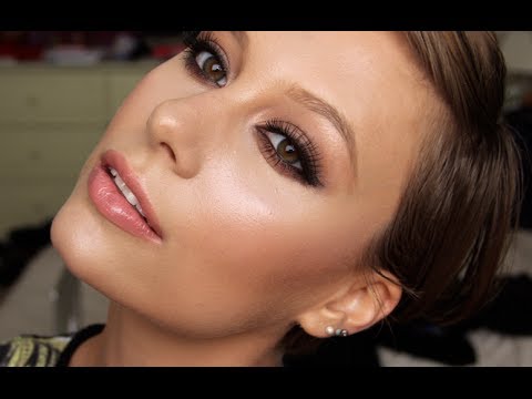 Soft Smokey Eye w/ Glowing Skin Makeup