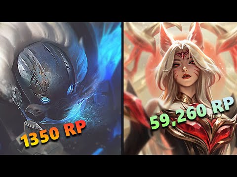 $10 Gragas Skin vs $500 Ahri Skin