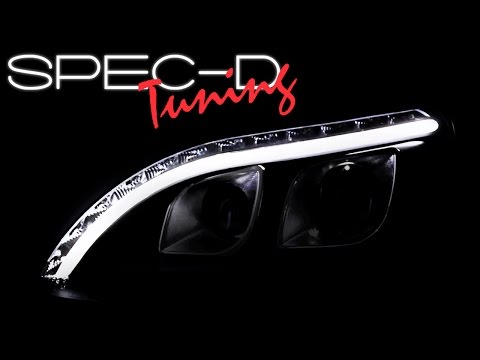 SPECDTUNING DEMO VIDEO: 1998-2006 MERCEDES-BENZ W220 S-CLASS LED PROJECTOR HEADLIGHTS