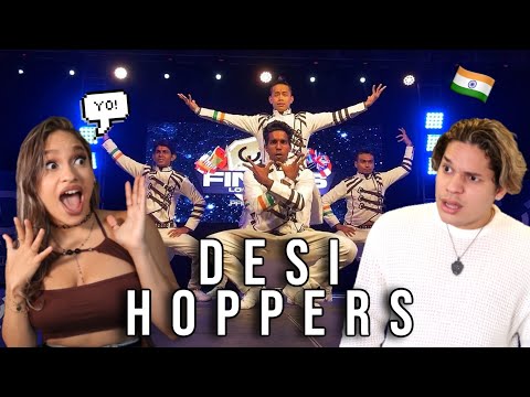 Indian Music & Dance Groups BANGS! Latinos react to Desi Hoppers for the first time!