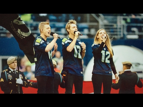 Derik Nelson & Family - Seattle Seahawks National Anthem