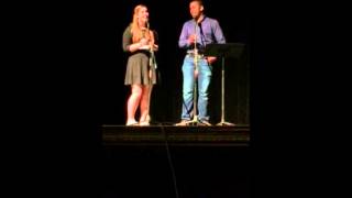 My friend Ramone and I doing a cover of Seventeen from Heathers the Musical :)