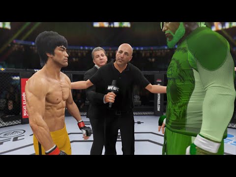 Bruce Lee vs. Killa Gorilla - EA Sports UFC 4 - Dragon Fights 🔥🐲